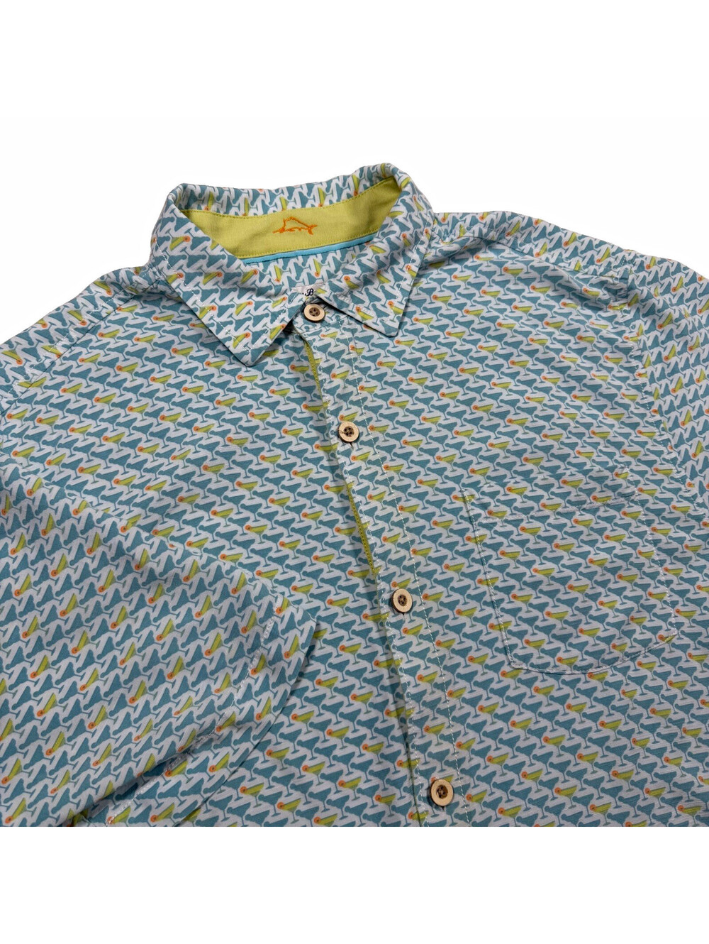 Tommy Bahama The Veracruz Cay Men’s M Short Sleeve Button-Up Tropical Print